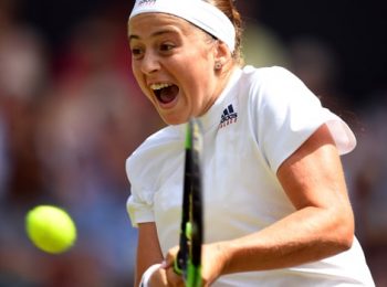 Aggressive Jelena Ostapenko overcomes Johanna Konta