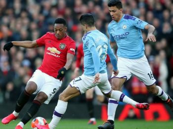 Martial Scores as Manchester United Beat City in Manchester Derby