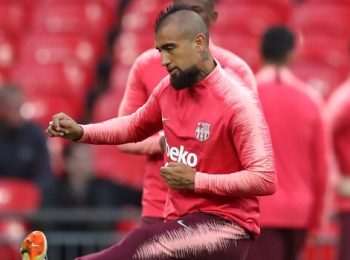 Arturo Vidal begins training Inter after joining from Barcelona