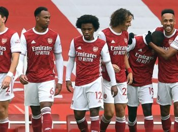 Arsenal Makes Comeback Win against Rapid Wien