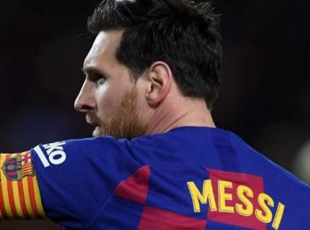 Barca thrash Osasuna as Messi pays tribute to Argentine Legend