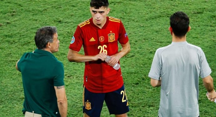 Euro 2020: Luis Enrique praises youngster Pedri