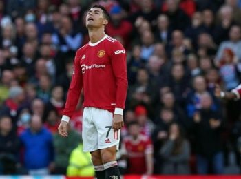 Cristiano Ronaldo unhappy with the 5-0 thumping against Liverpool wants his team to step up their game