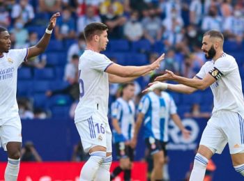 Real Madrid lose 2-1 to Espanyol