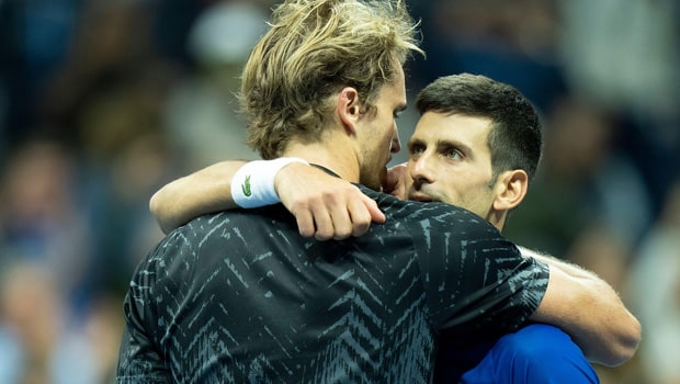 Alexander Zverev Novak Djokovic