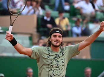 Tsitsipas Successfully Defends Monte Carlo Tile