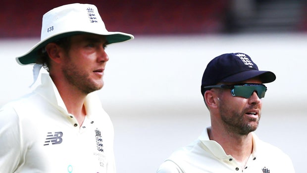 James Anderson and Stuart Broad