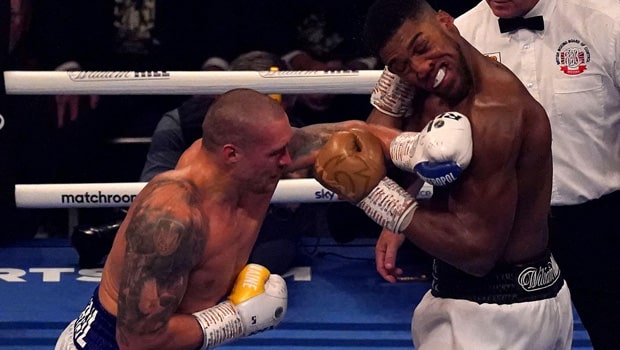 Oleksandr Usyk and Anthony Joshua