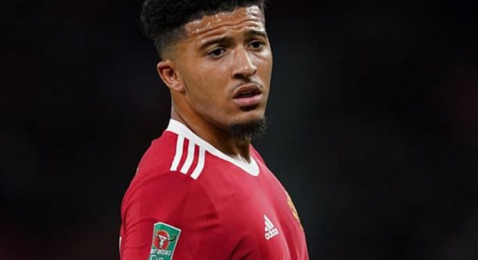 Jadon Sancho’s strike secures Manchester United’s third win of the season