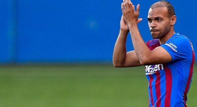 Barca terminates Braithwaite contract, while Aubameyang moves to Chelsea