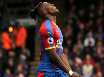 Wilfried Zaha scores as Crystal Palace win Wolves 2-1