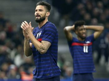 Olivier Giroud breaks France scoring records as France  begin defense in style