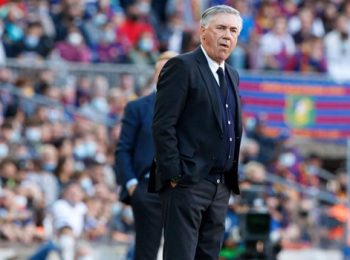 Carlo Ancelotti and Real Madrid celebrate Gareth Bale’s memory