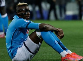 Napoli striker lands In Lagos for Nigeria’s AFCON qualifiers