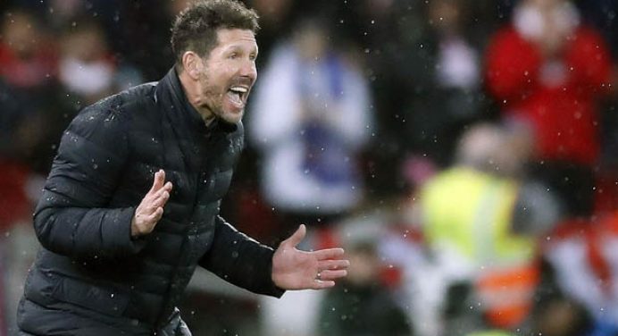 Simeone says Atletico Madrid will continue to fight for La Liga
